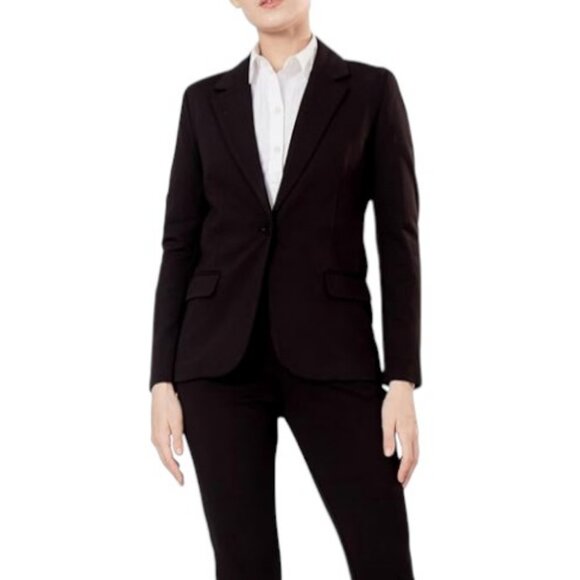 Mary Crafts black single button career casual blazer size 18 - Picture 1 of 8